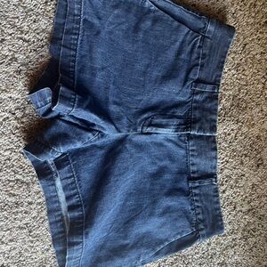LOFT Dark Blue Jean Shorts